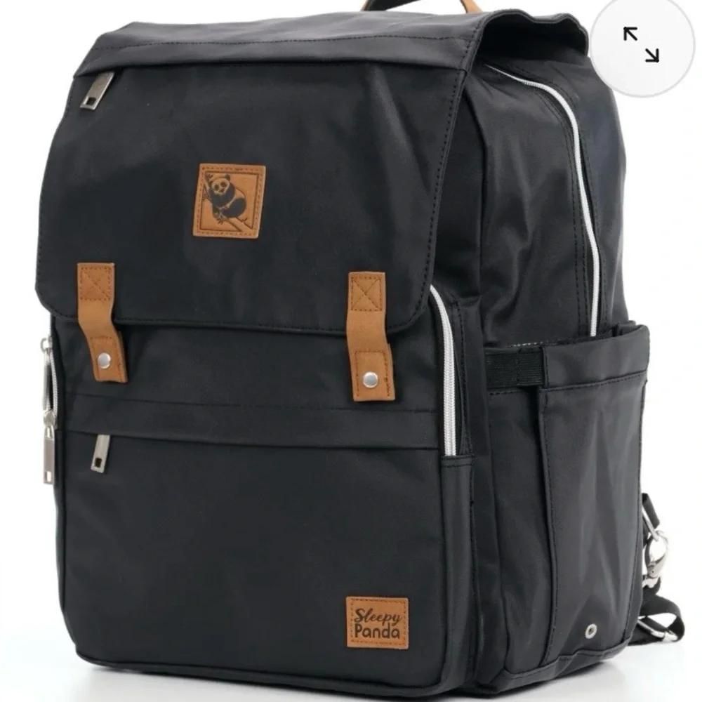 Diaper backpack from the Sleepy‎ Panda brand,